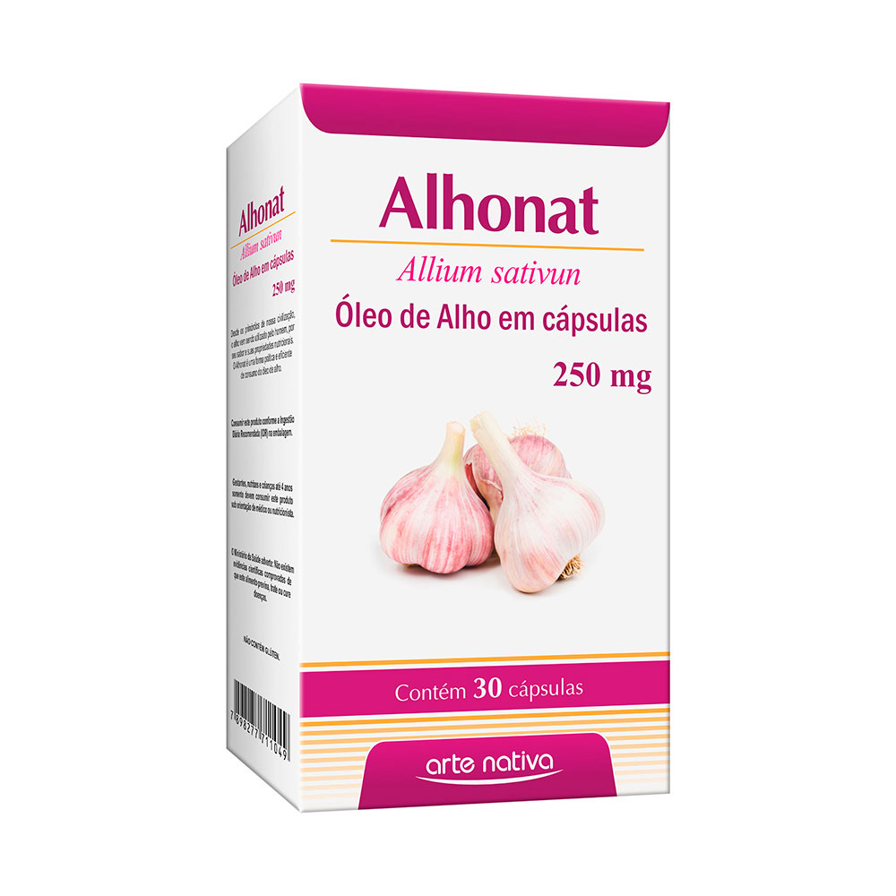Alhonat (Óleo de Alho) 250 mg c/30 cáps. - Arte Nativa