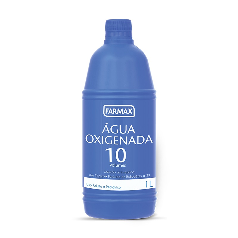 Água Oxigenada 10 volumes 1000 ml - Farmax