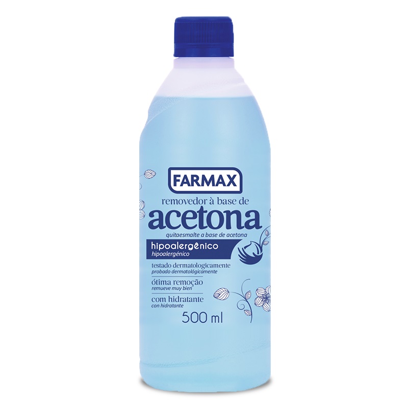 Acetona 500 ml - Farmax