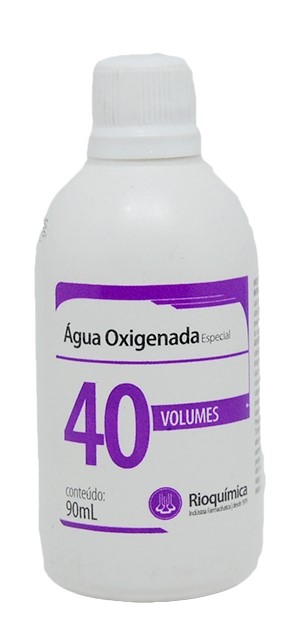 Água Oxigenada Cremosa 40 Volumes 90 ml - Rioquimica