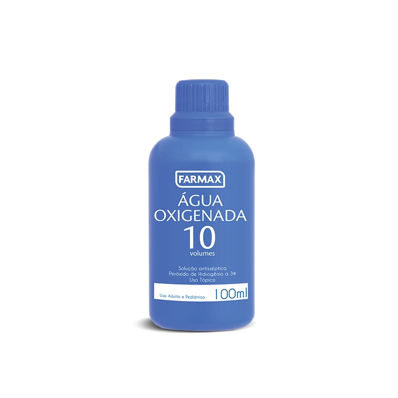 Água Oxigenada 10 volumes 100 ml - Farmax